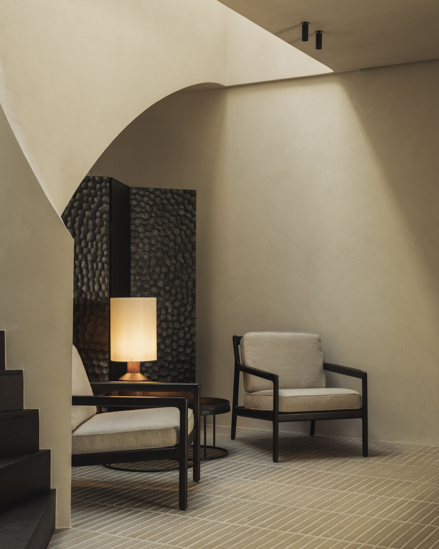 Ethnicraft Mahogany Jack Lounge Chair