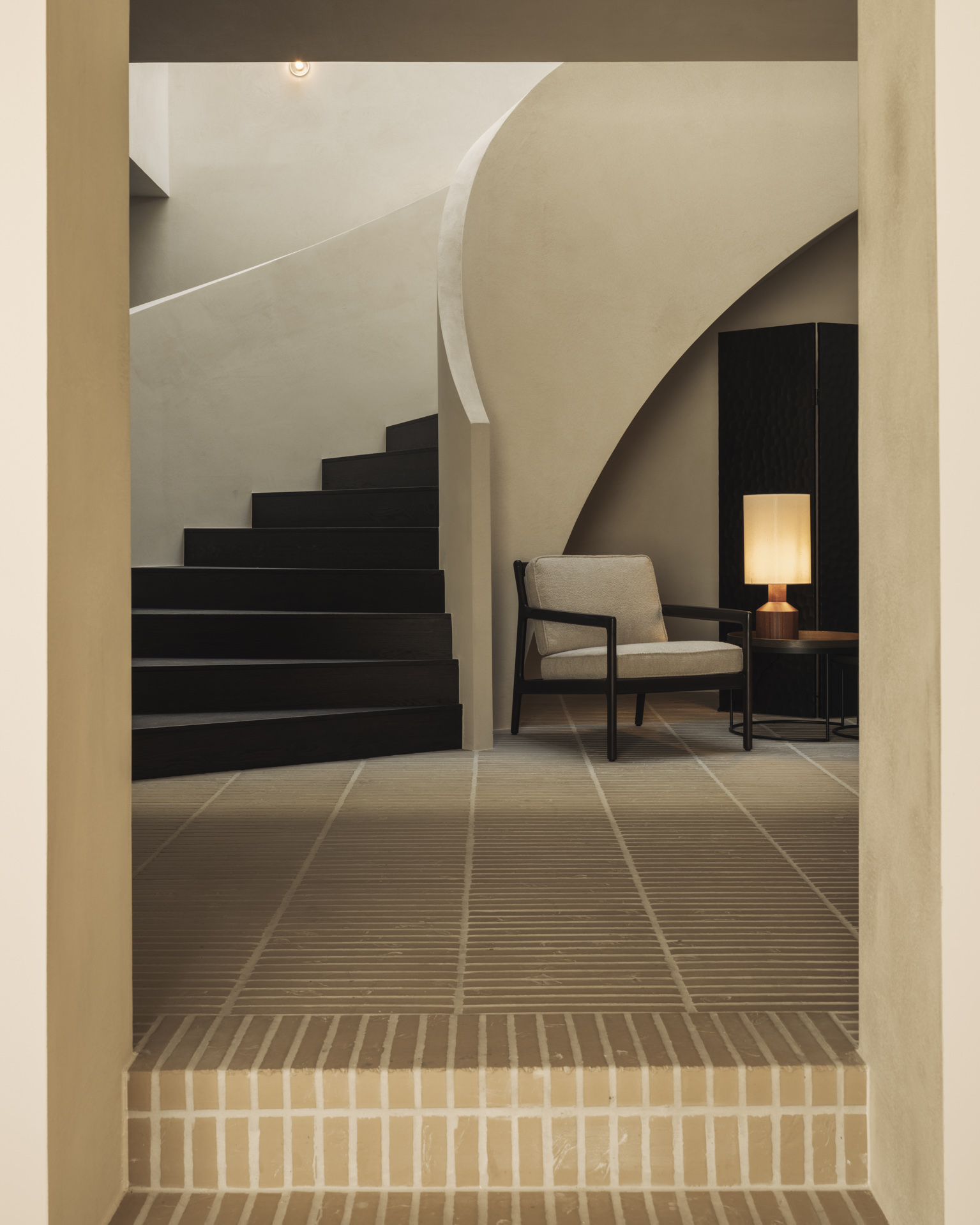 Ethnicraft Mahogany Jack Lounge Chair