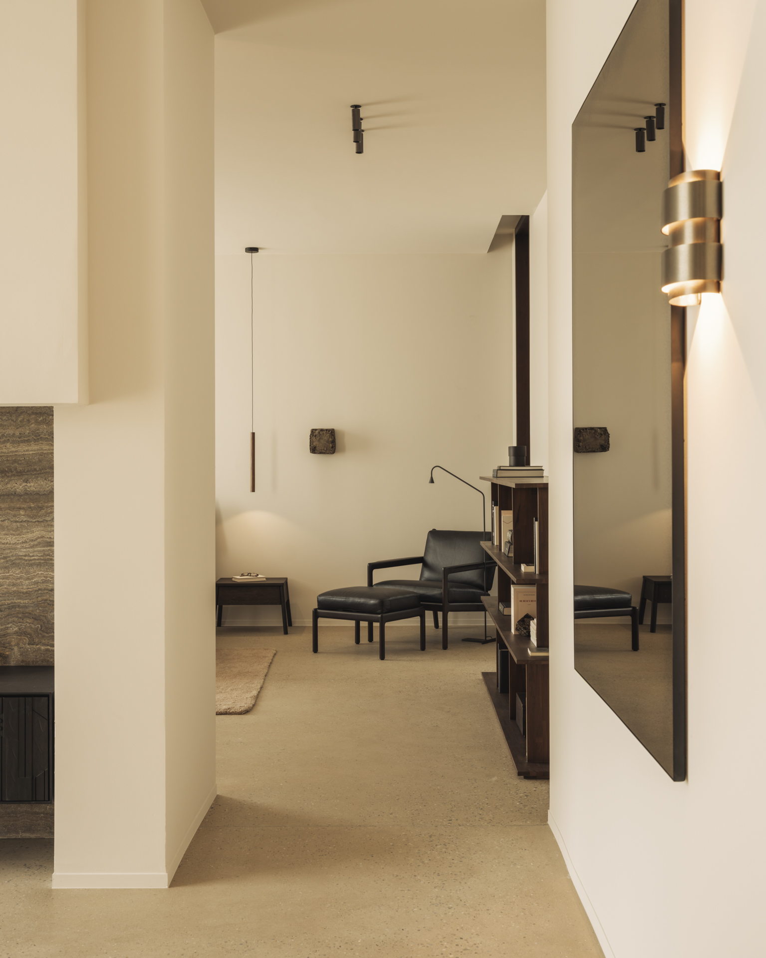 Ethnicraft Mahogany Jack Foot Stool