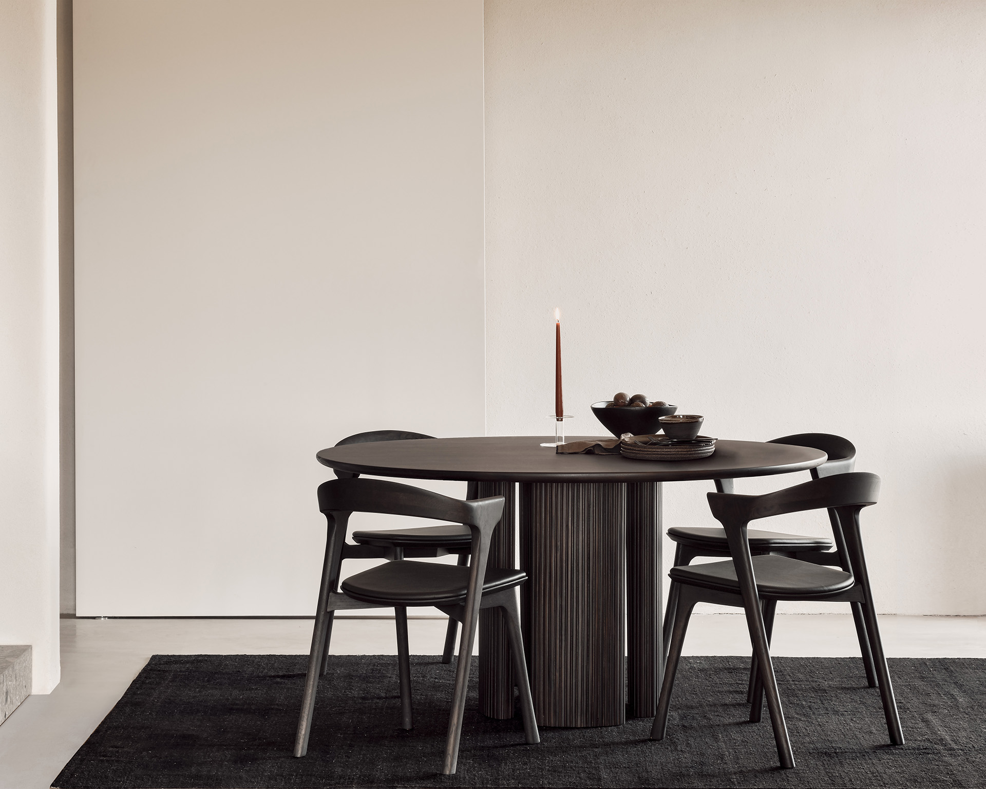 Ethnicraft Mahogany Roller Max Dining Table