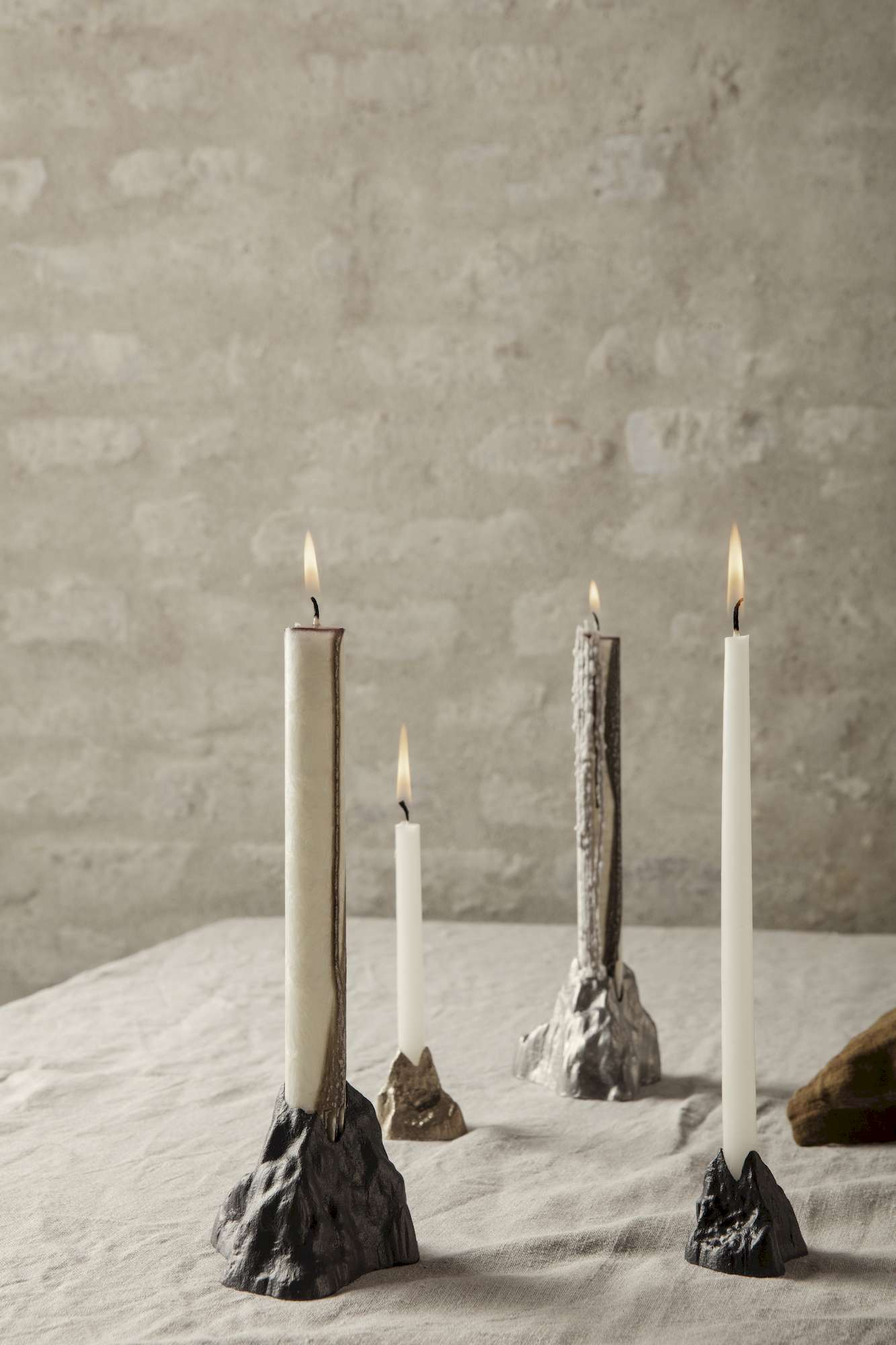 Stone Candle Holder