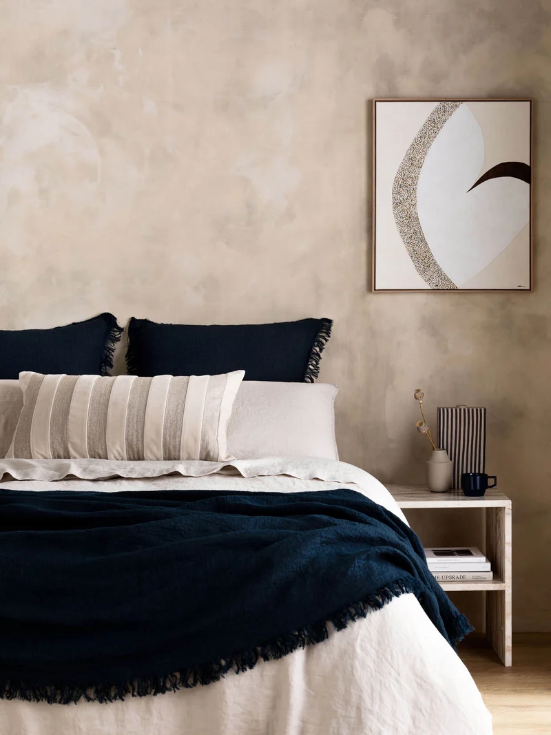 Etro Striped Velvet Cushion