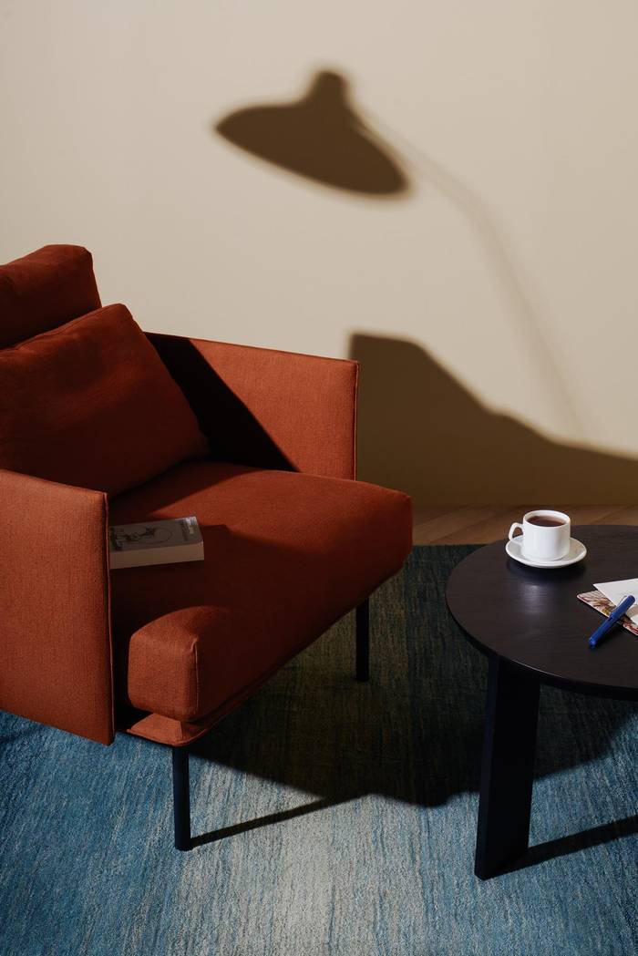 Cherry Lounge Chair - Bettina Fuge 4010 - Floor Stock