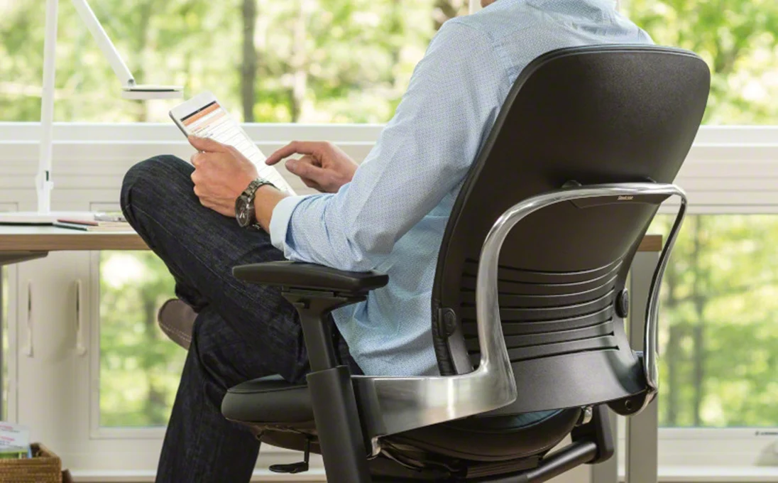 Steelcase leap lower online back pain