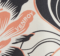 Oversized Fuji Silk Short Sleeve Shirt - Cream/Orange/Black Acid Floral