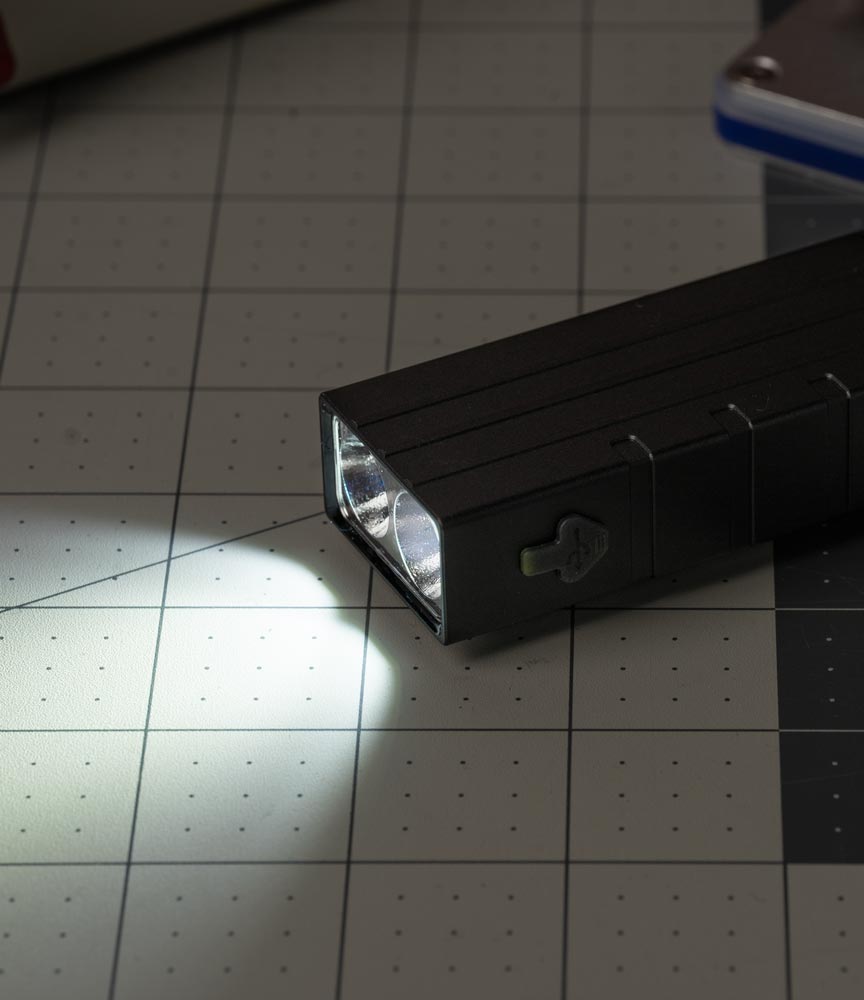 Compact Dual Photon Flood - 14500x2 Flashlight by Maratac®