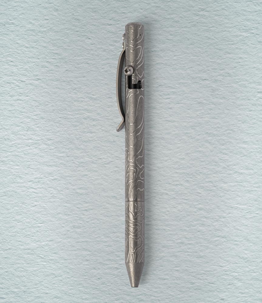 MaxMadCo Design Gen 2 Titanium Bolt Action Pen