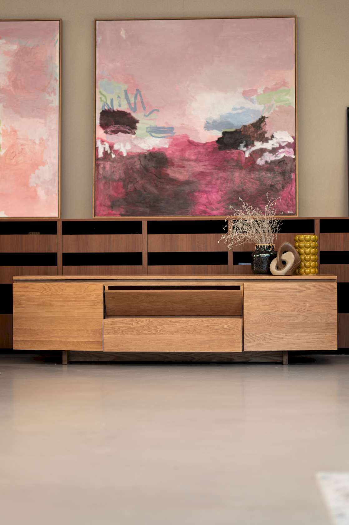 Kami Timber TV Unit