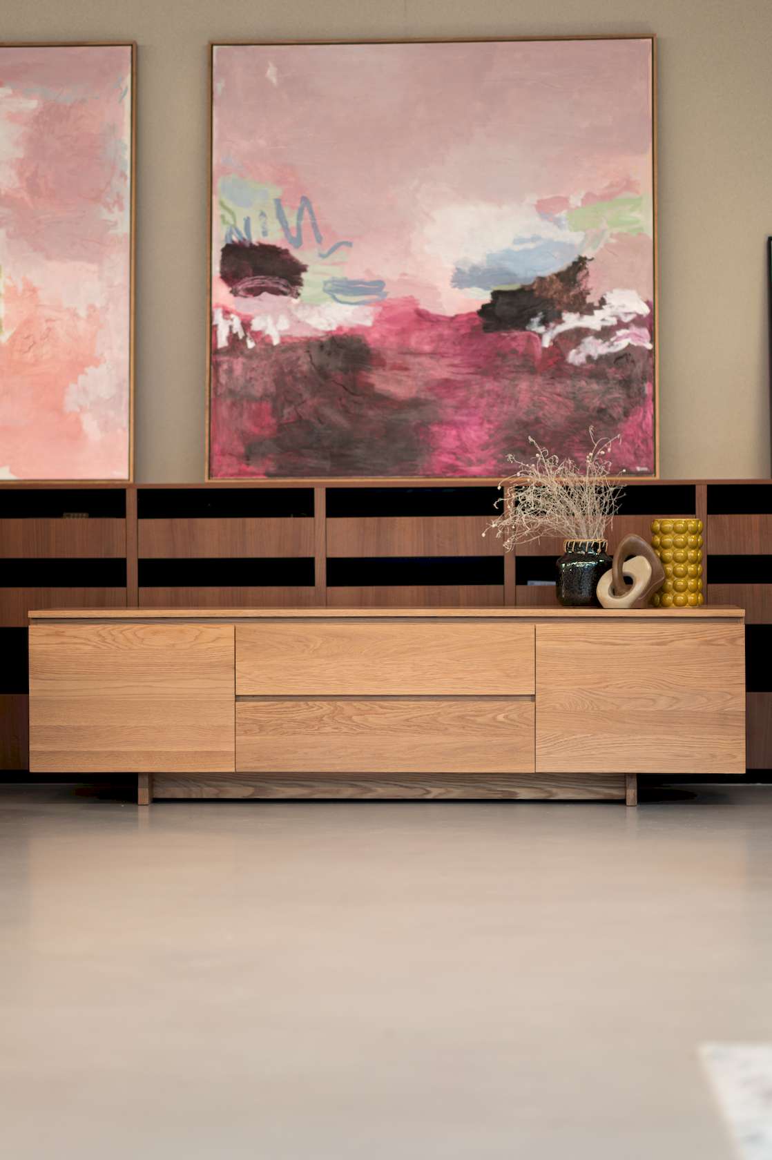 Kami Timber TV Unit