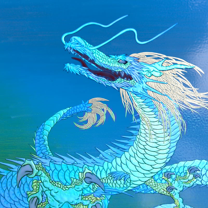 陶彩画_龍作品_希望_詳細