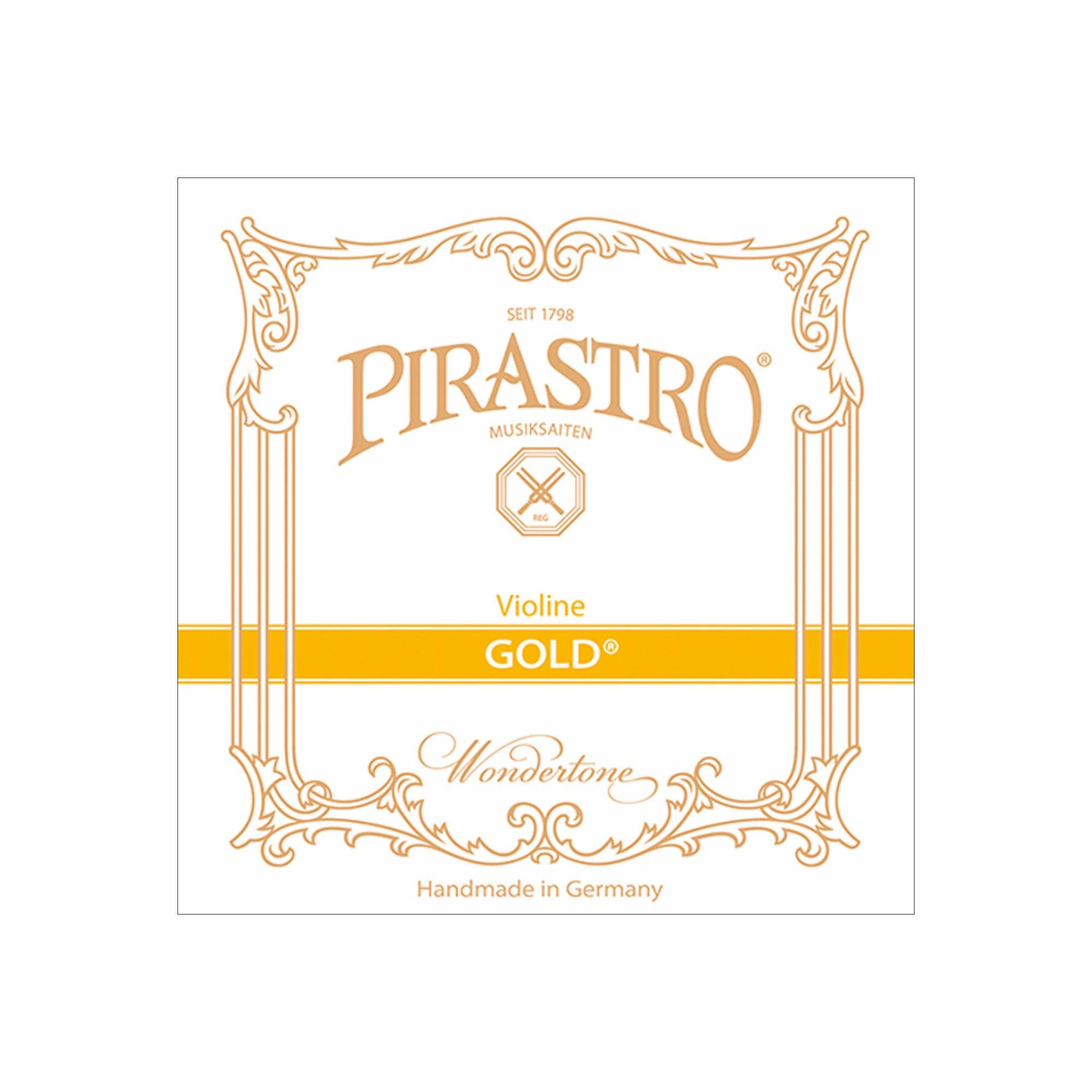 Pirastro Gold Label E String in action