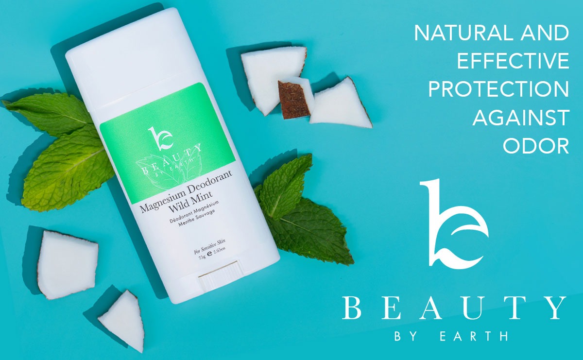 Beauty By Earth Magnesium Natural Deodorant - Mint