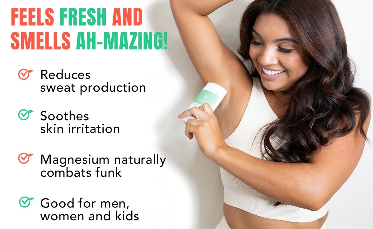 Beauty By Earth Magnesium Natural Deodorant Benefits 
