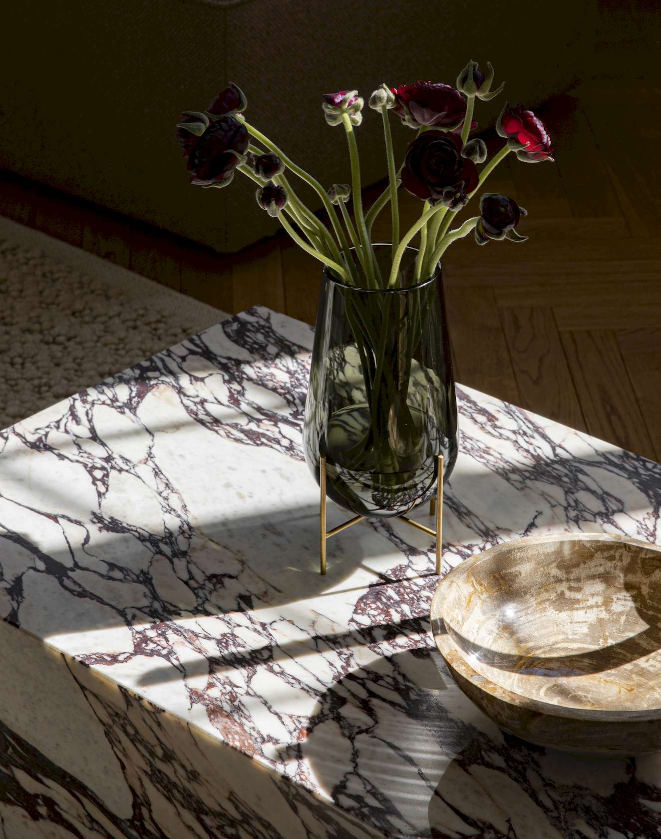 Plinth Low Marble Table