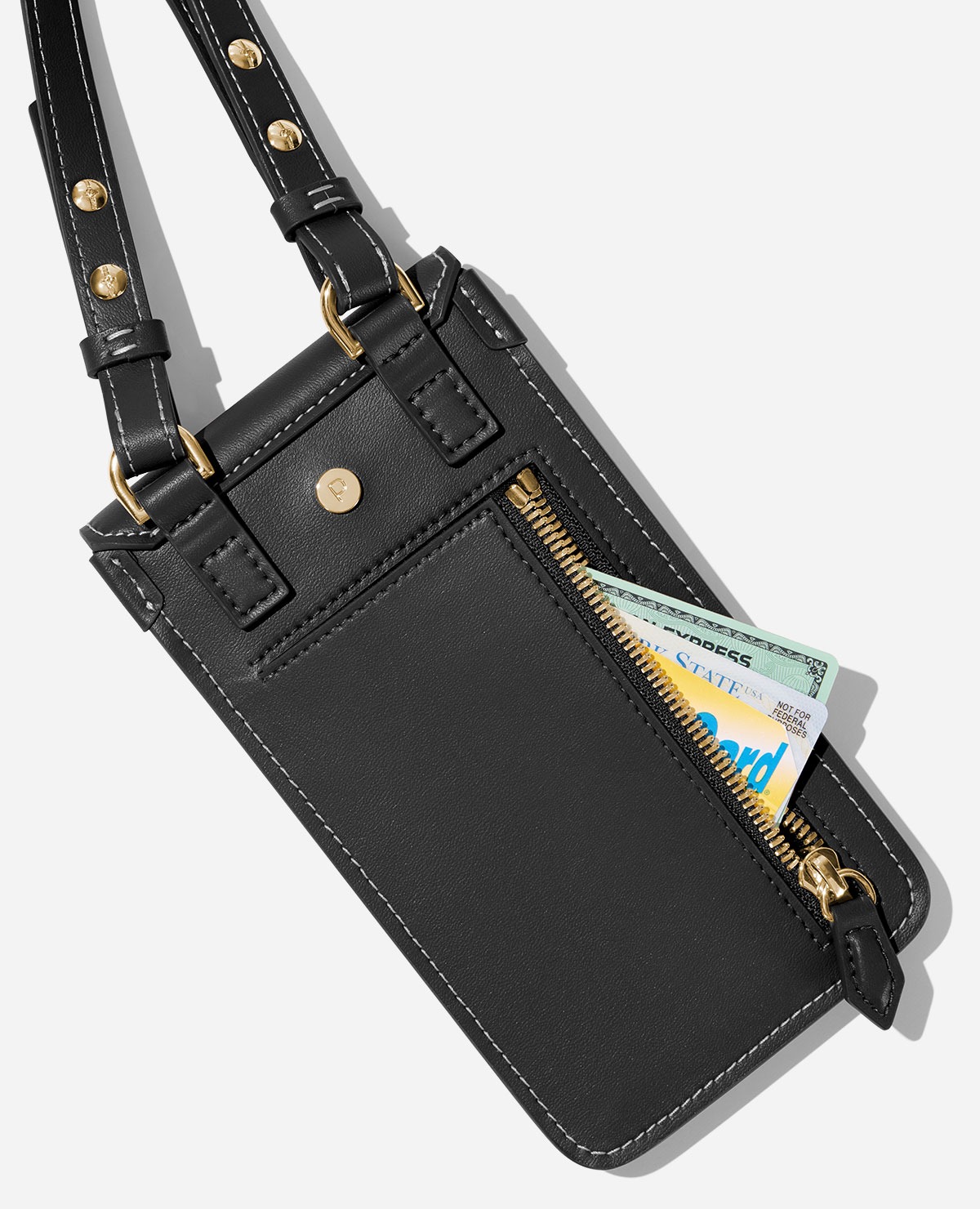 Feishell Crossbody Wallet Case for Apple iPhone 15 Pro Max,Zipper Pocket  Case with Card Holder,Premium PU Leather Purse Back Kickstand Phone Case  with Detachable Shoulder Strap,Black - Walmart.com