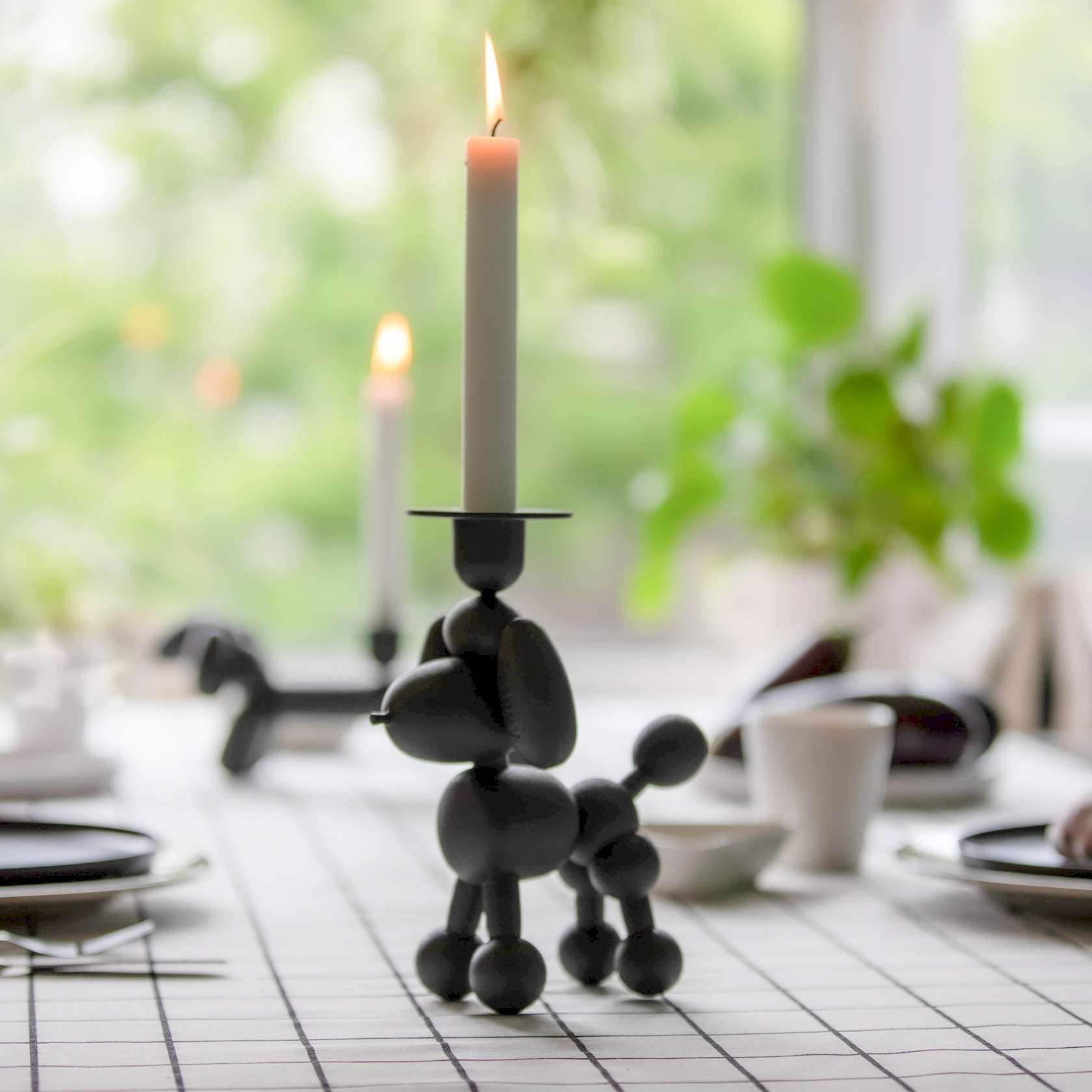 Can-Dolly Candle Holder