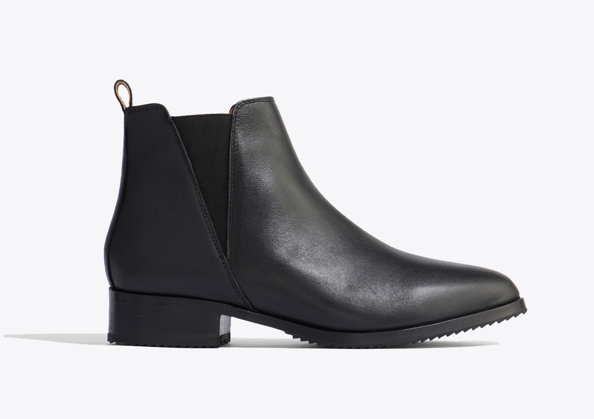 Nisolo Eva Everyday Chelsea Boot Black/Black - Every Nisolo product is built on the foundation of comfort, function, and design. 