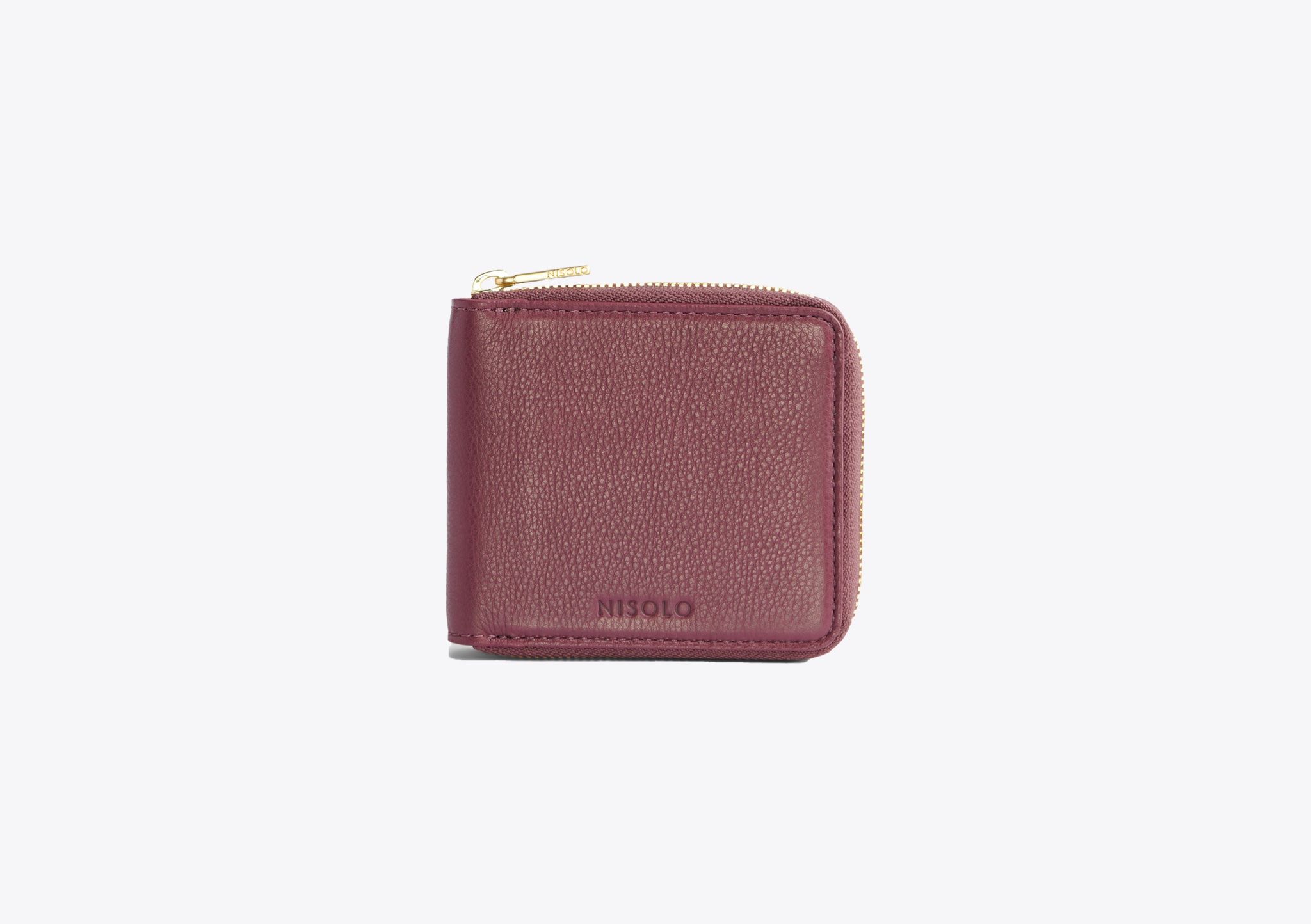 Nisolo Remi Zip Wallet Plum - Every Nisolo product is built on the foundation of comfort, function, and design. 