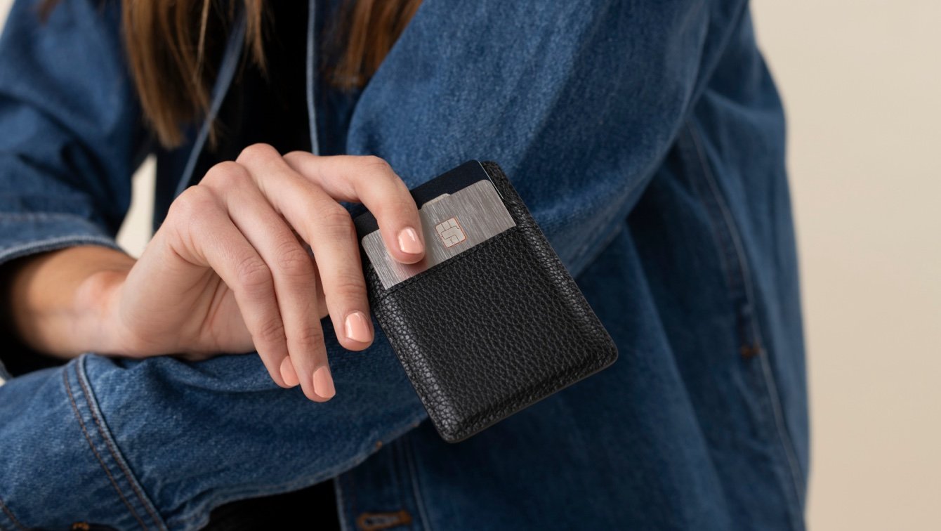 Nisolo Nico Card Case Wallet Black