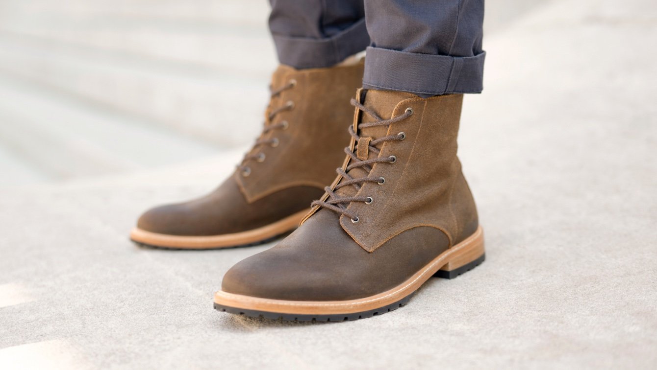 Nisolo Martin All-Weather Boot Waxed Brown