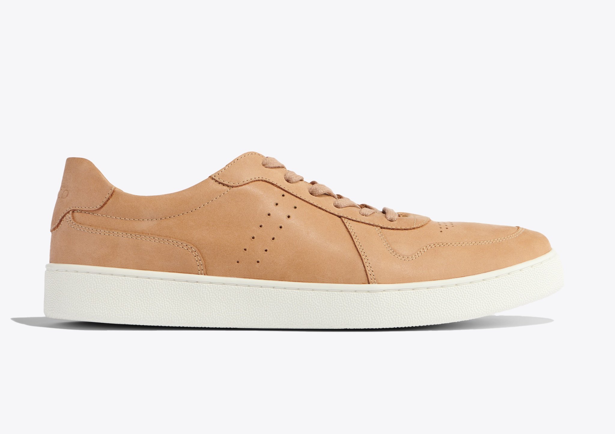 Nisolo Beto Go-To Court Sneaker Almond - Every Nisolo product is built on the foundation of comfort, function, and design. 