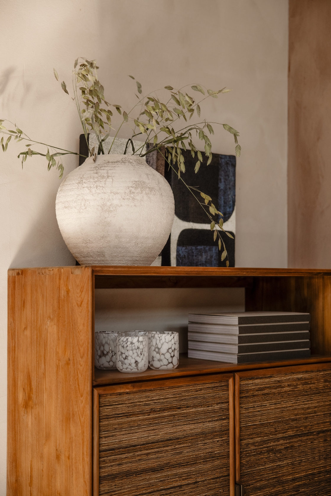 dBodhi Grace Cabinet - 2 Doors/1 Open Rack