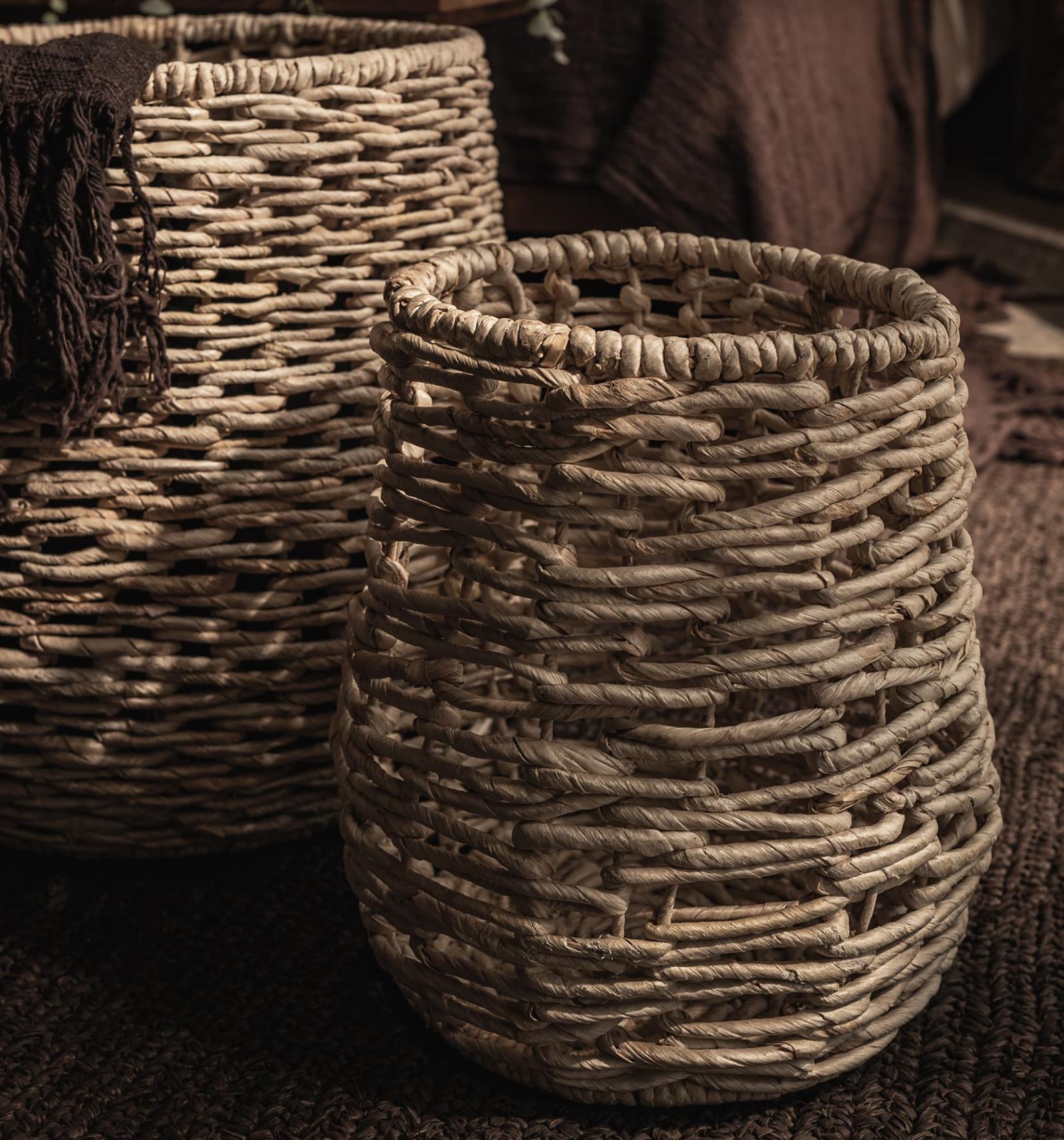 dBodhi Raung Round Basket - Set of 2