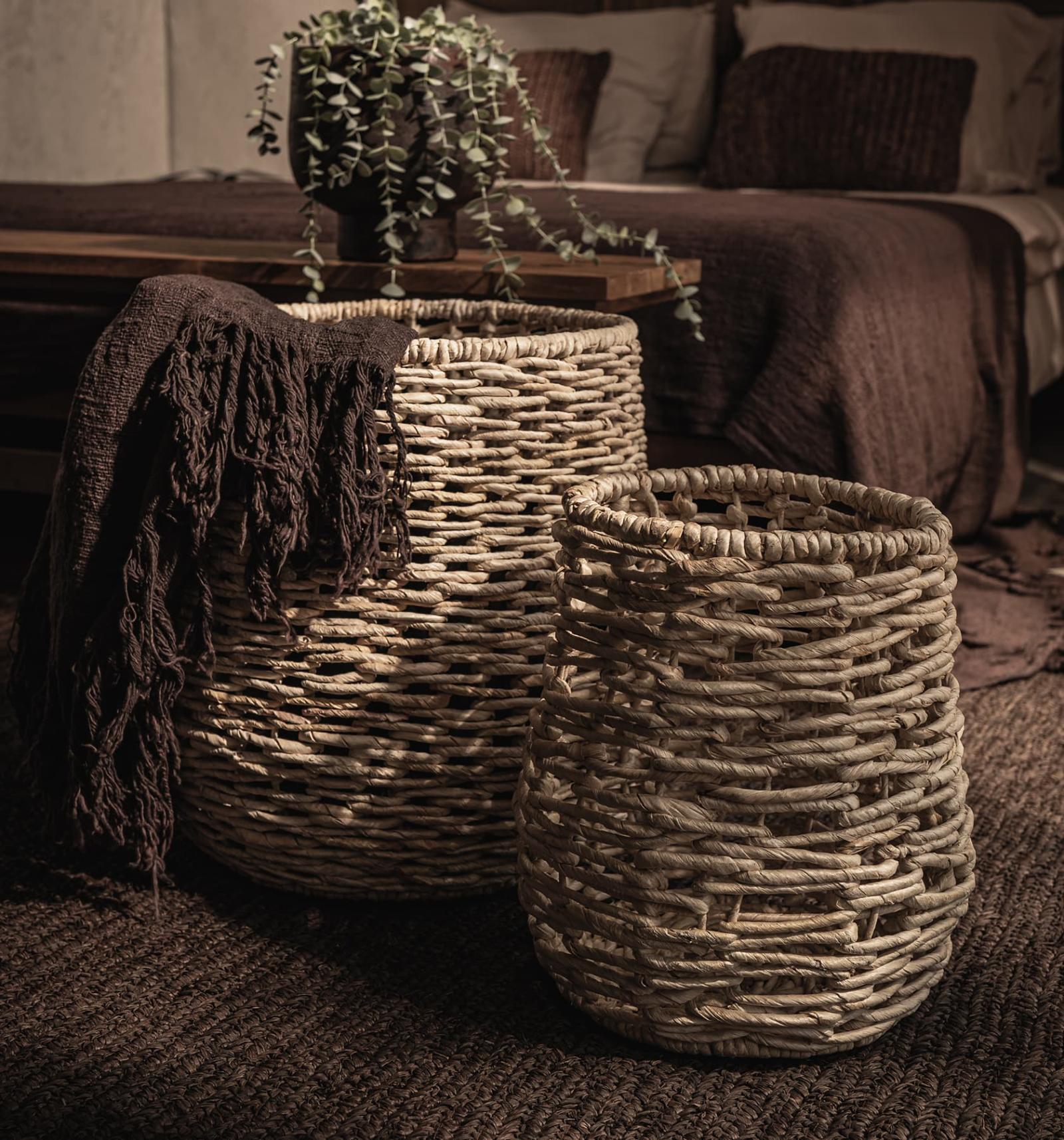 dBodhi Raung Round Basket - Set of 2