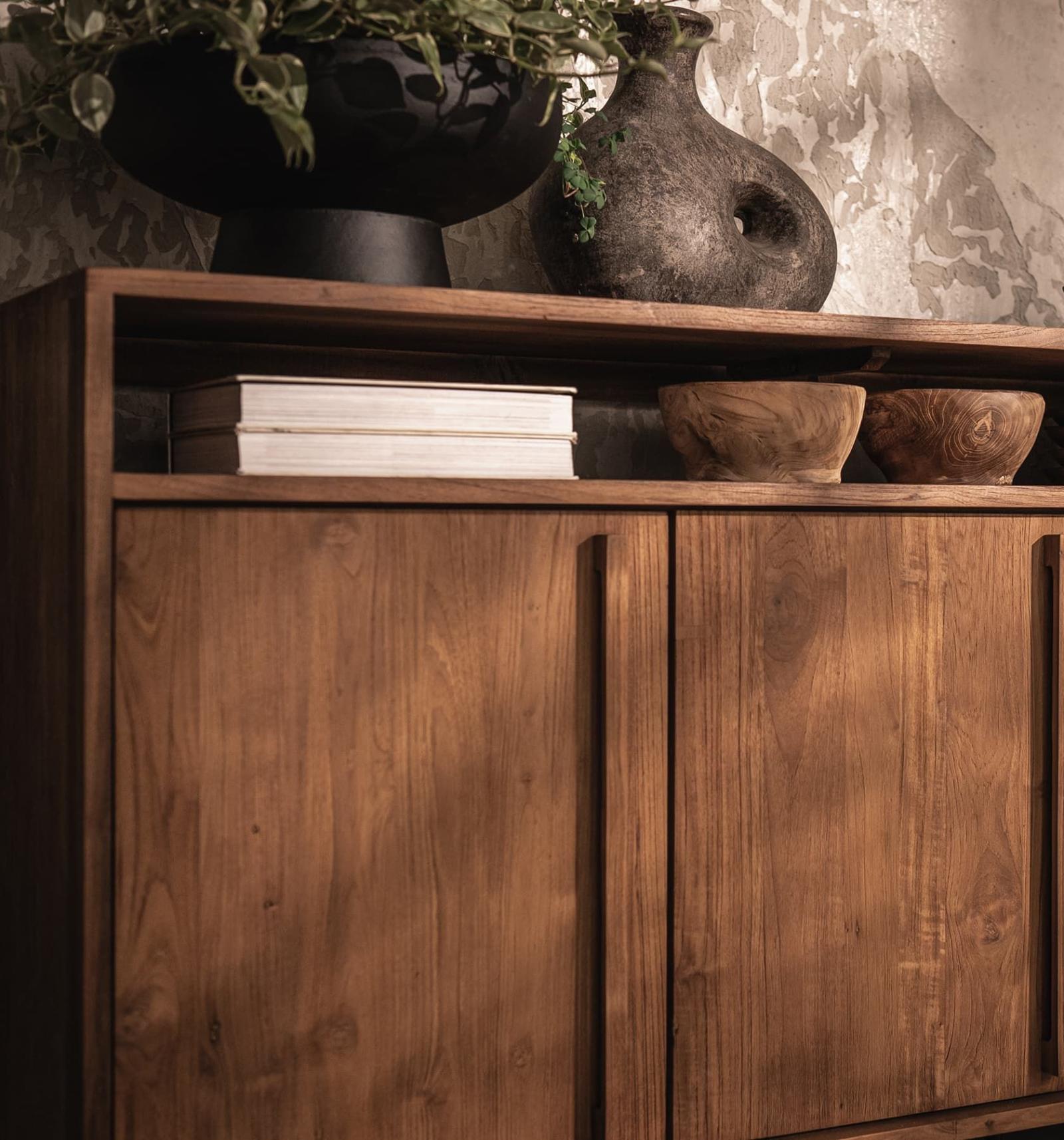 dBodhi Outline Dresser - 3 Doors/1 Open Rack