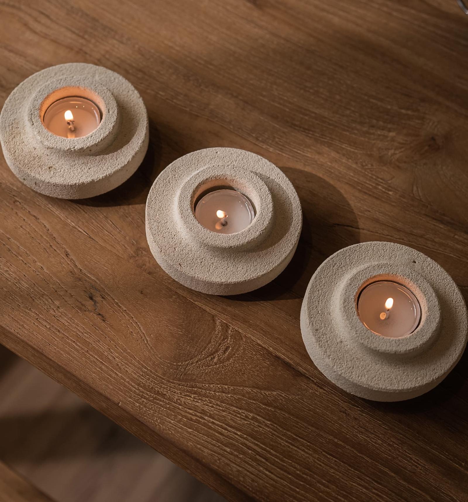 dBodhi Ring Stone Candle Holder