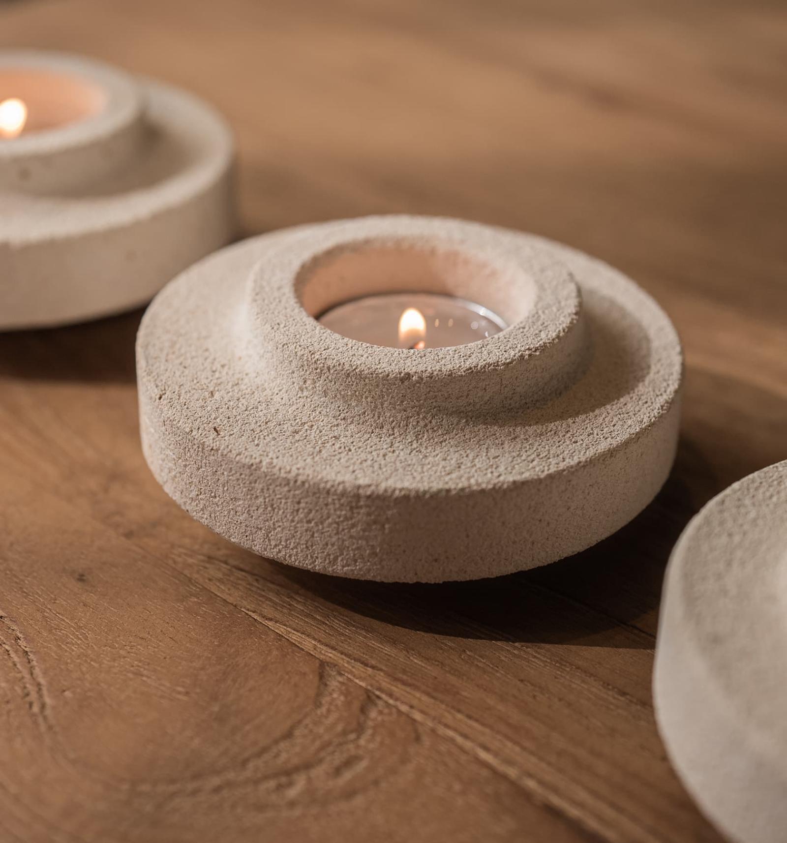 dBodhi Ring Stone Candle Holder