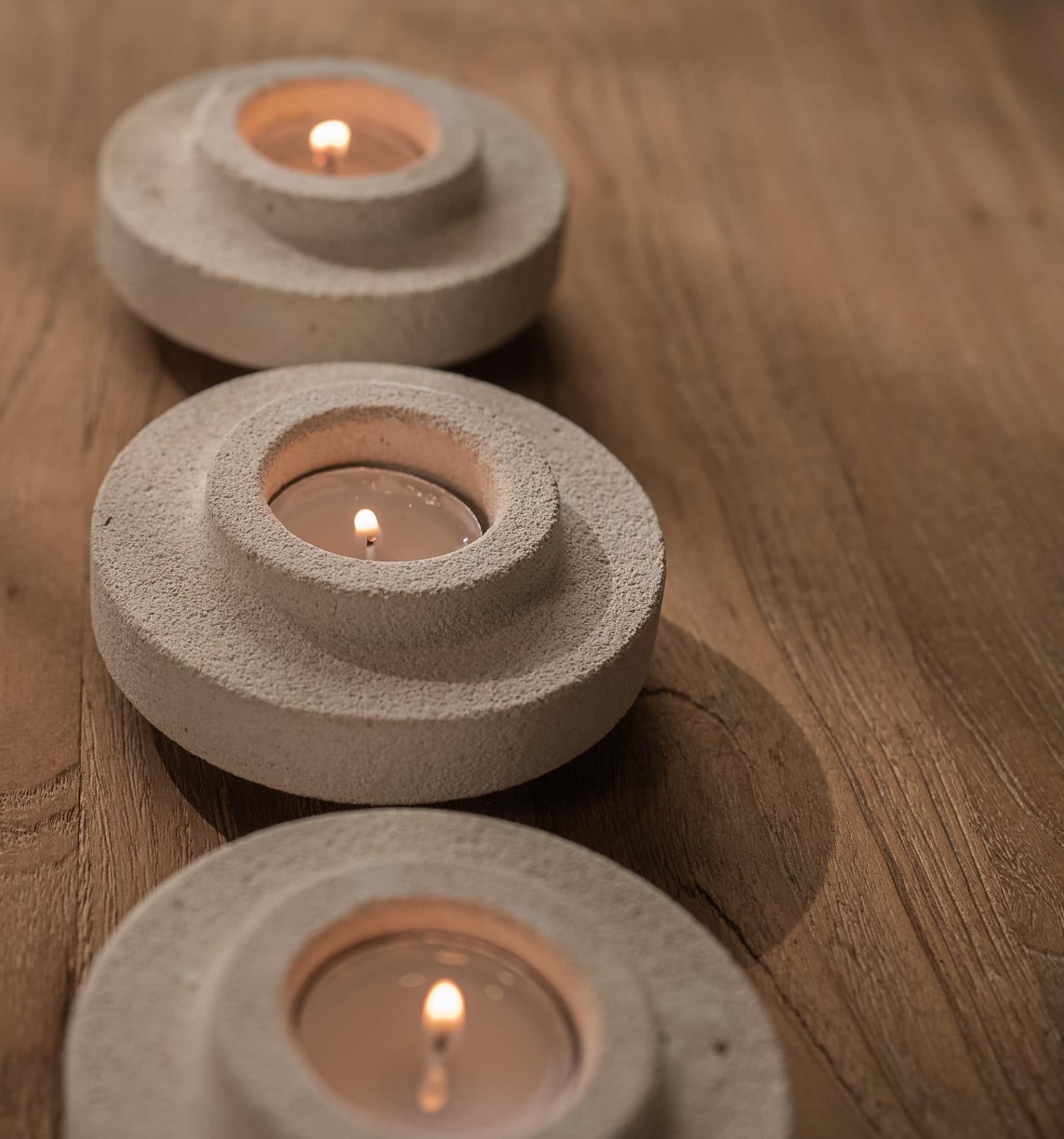 dBodhi Ring Stone Candle Holder