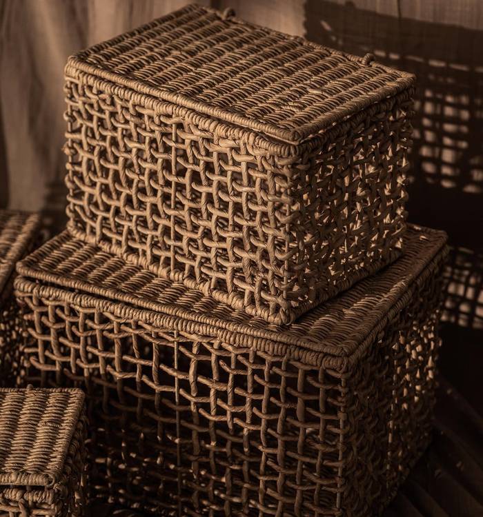 dBodhi Rinjani Rectangular Basket - Set of 2