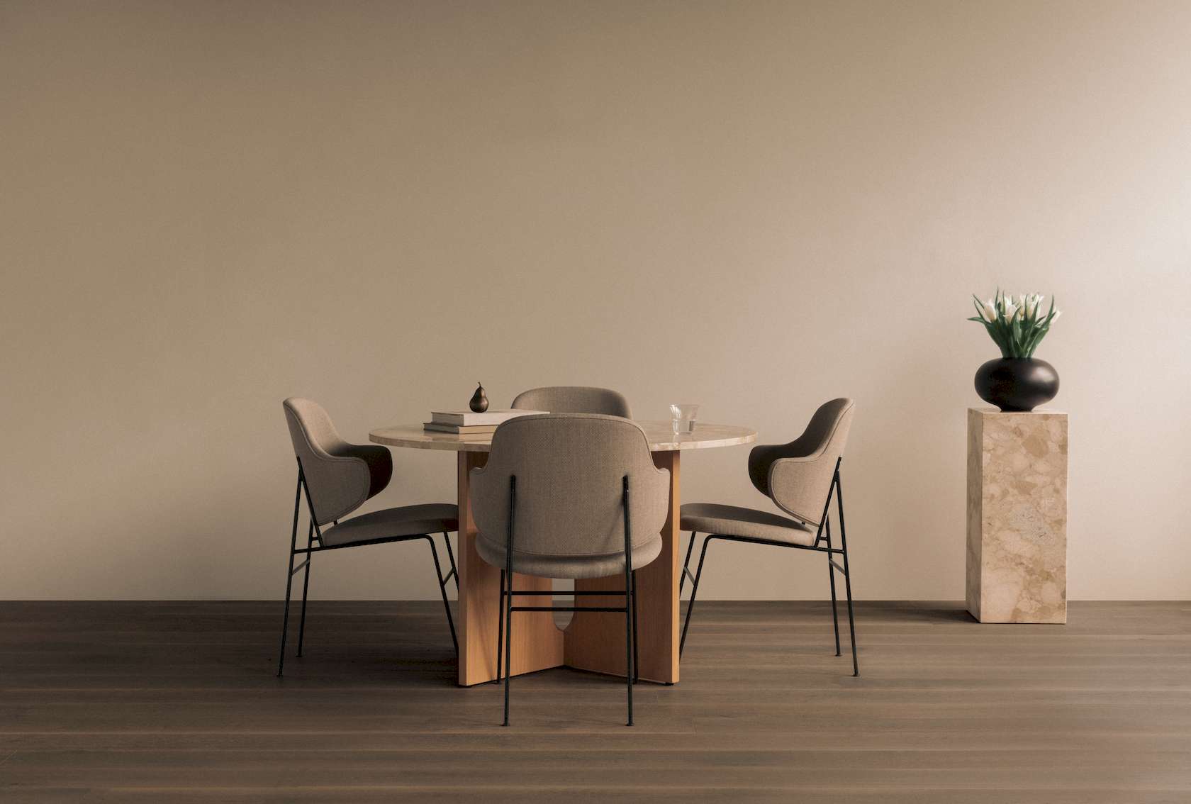 The Penguin Upholstered Dining Chair