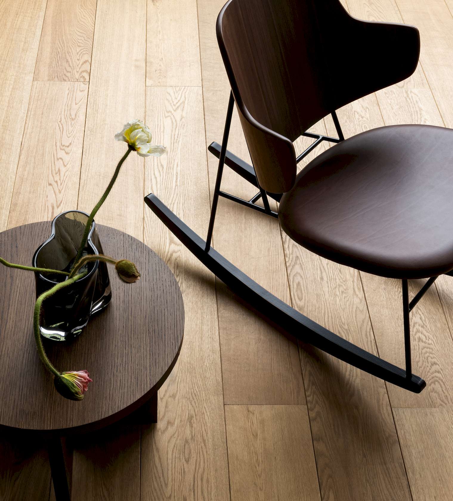 The Penguin Timber Rocking Chair