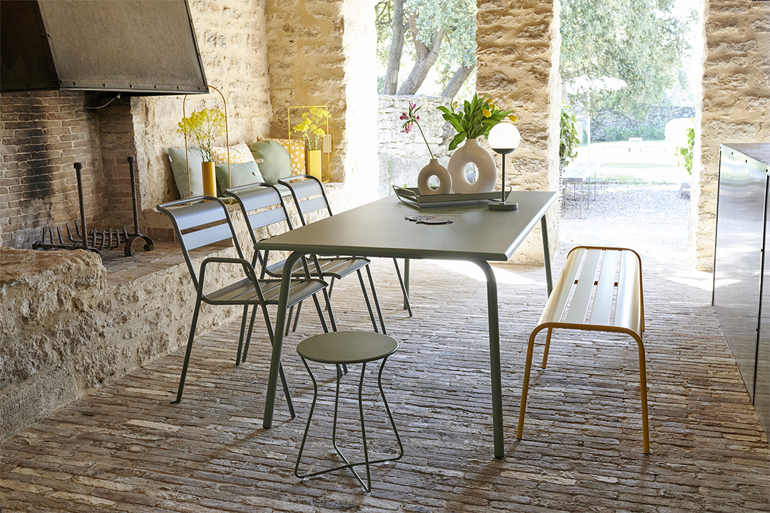 Fermob Cocotte High Stool/Side Table