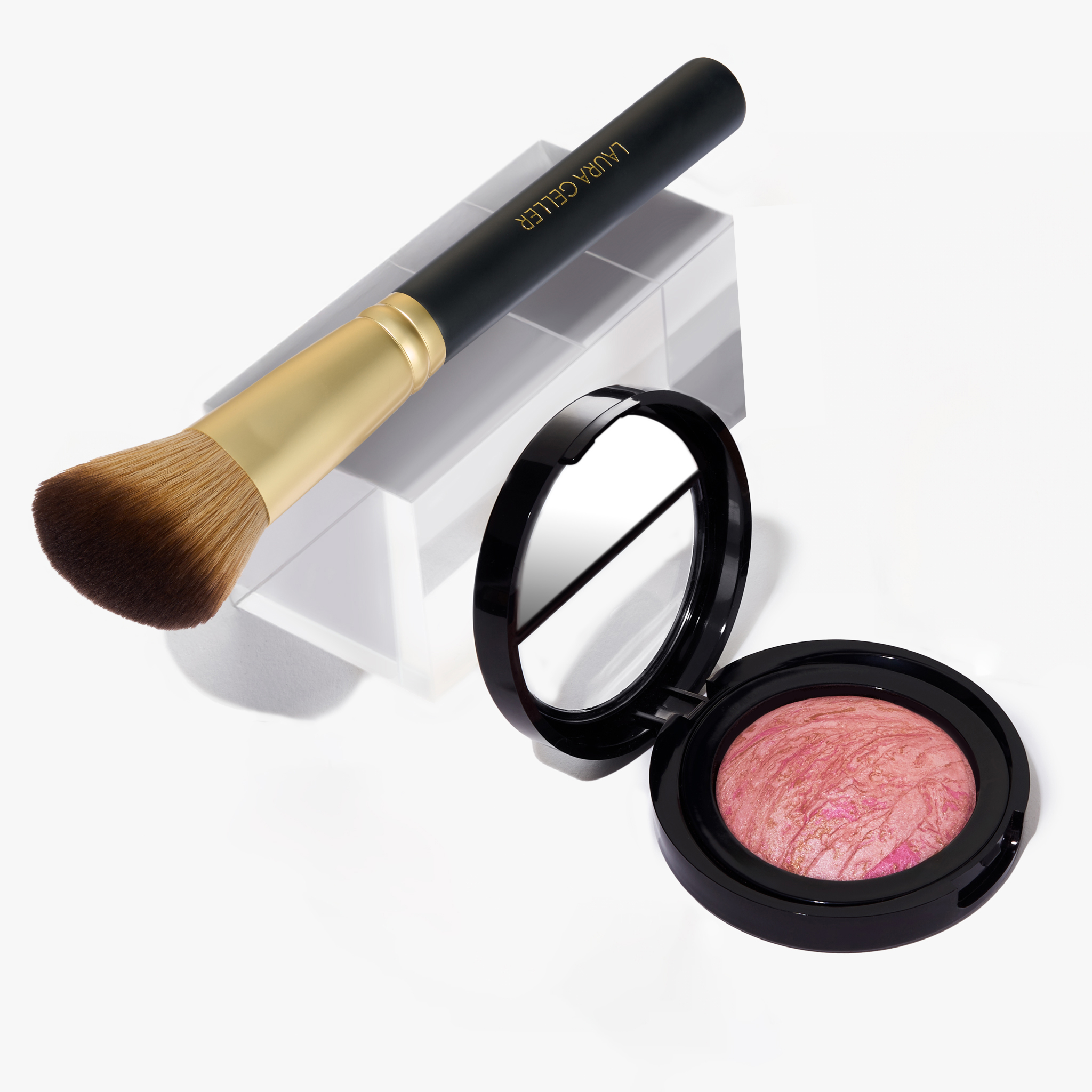 pink butter cream blush duo soldier