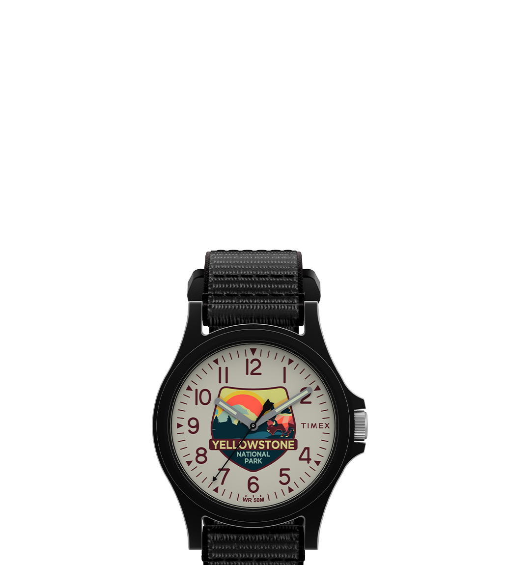 TW2Y32400 - Timex Yellowstone National Park 40mm Fabric Strap Watch