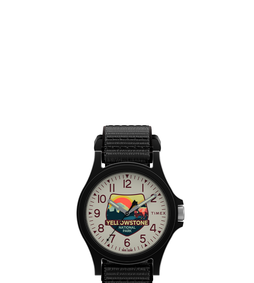 TW2Y32400 - Timex Yellowstone National Park 40mm Fabric Strap Watch