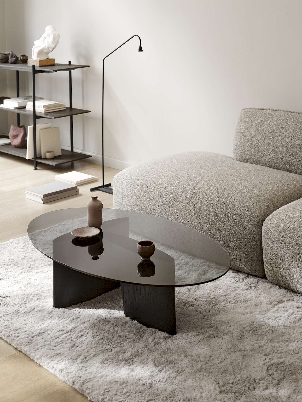 Glyph Oval Coffee Table