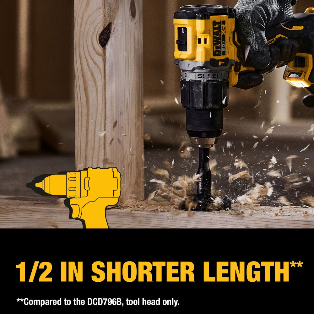 20V MAX Lithium-Ion Brushless Cordless 2-Tool Combo Kit with 1/2" Hammer Drill/Driver and 1/4" Impact Driver 4.0 Ah