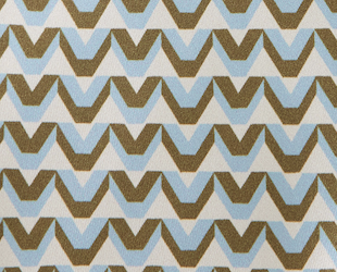 Silk Scarf Halter Top - Cream/Blue/Olive V Monogram