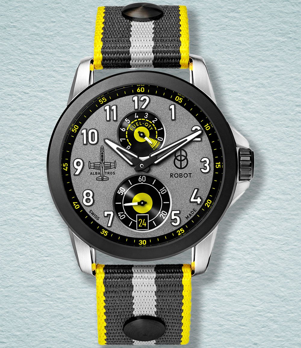 Albatros Manual Wind 8-Day Power Reserve