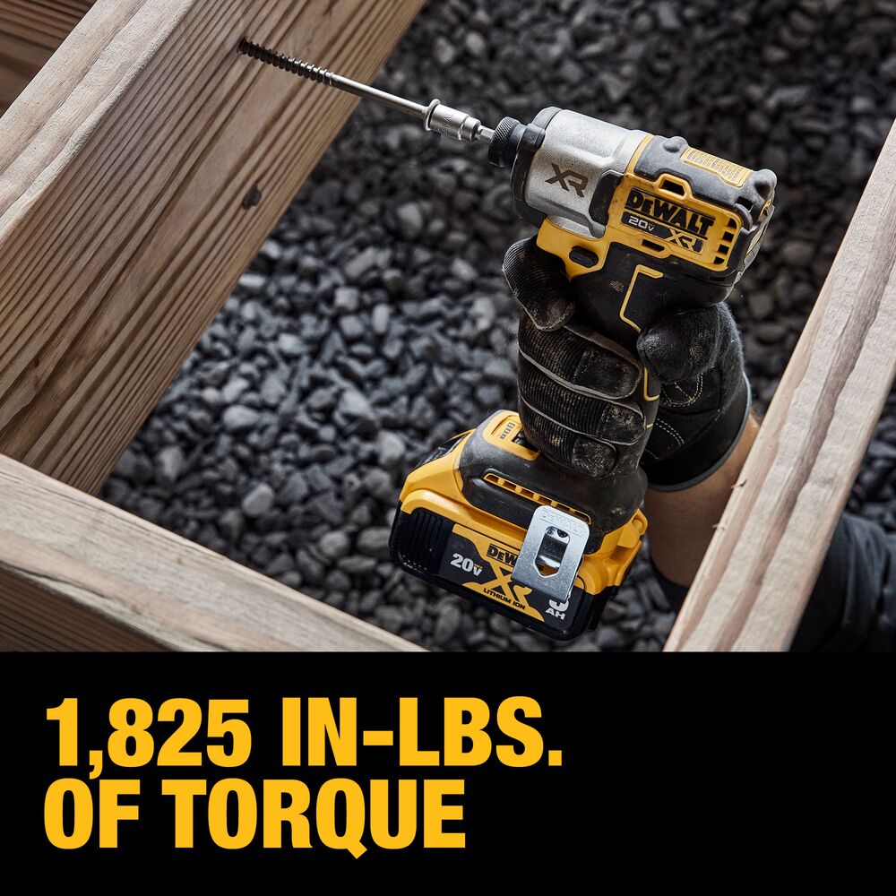 20V MAX XR Lithium-Ion Brushless Cordless 1/4" 3-Speed Impact Driver Kit 5.0 Ah