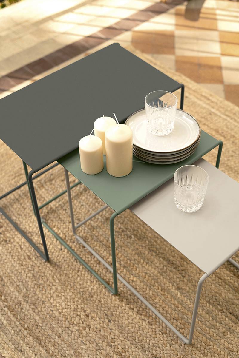Fermob Oulala Nesting Table - Set of 3