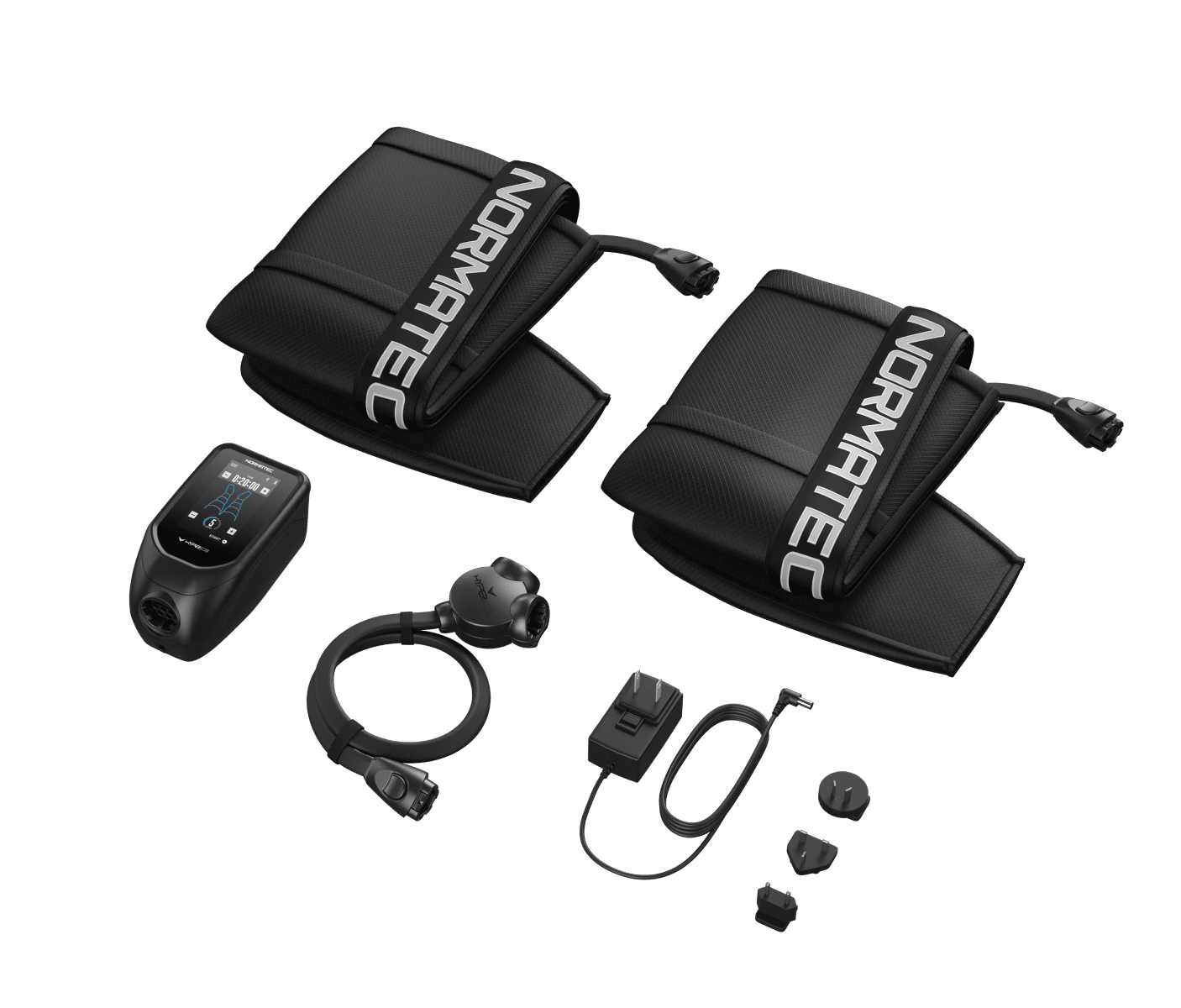 included with Normatec 2.0 Pro Leg System