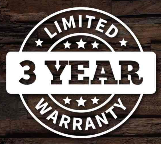 3 YEAR LIMITED Warranty