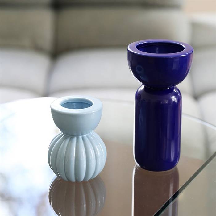 Stack Vase - Blue