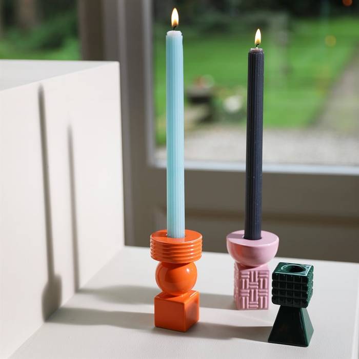 Stack Candle Holder - Green
