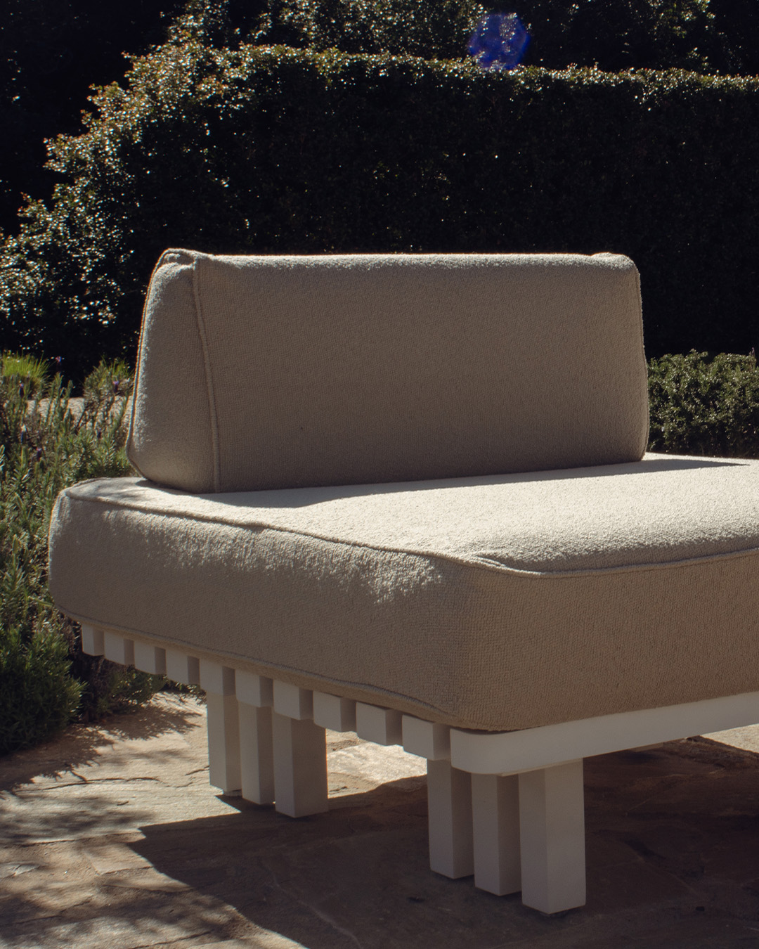 Outdoor Sunset Slipper Chair
